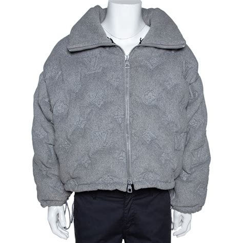 louis vuitton grey jacket